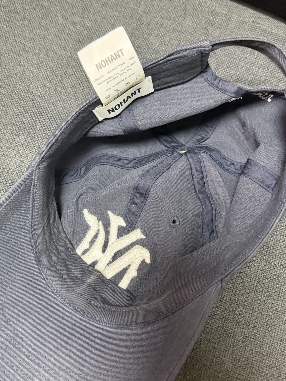 노앙 NYC WASHED BALL CAP 볼캡 상품이미지3