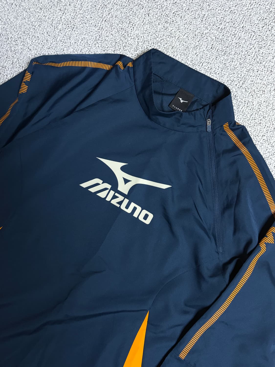 미즈노 하이넥 경량 우븐 아노락 바람막이  상품이미지1