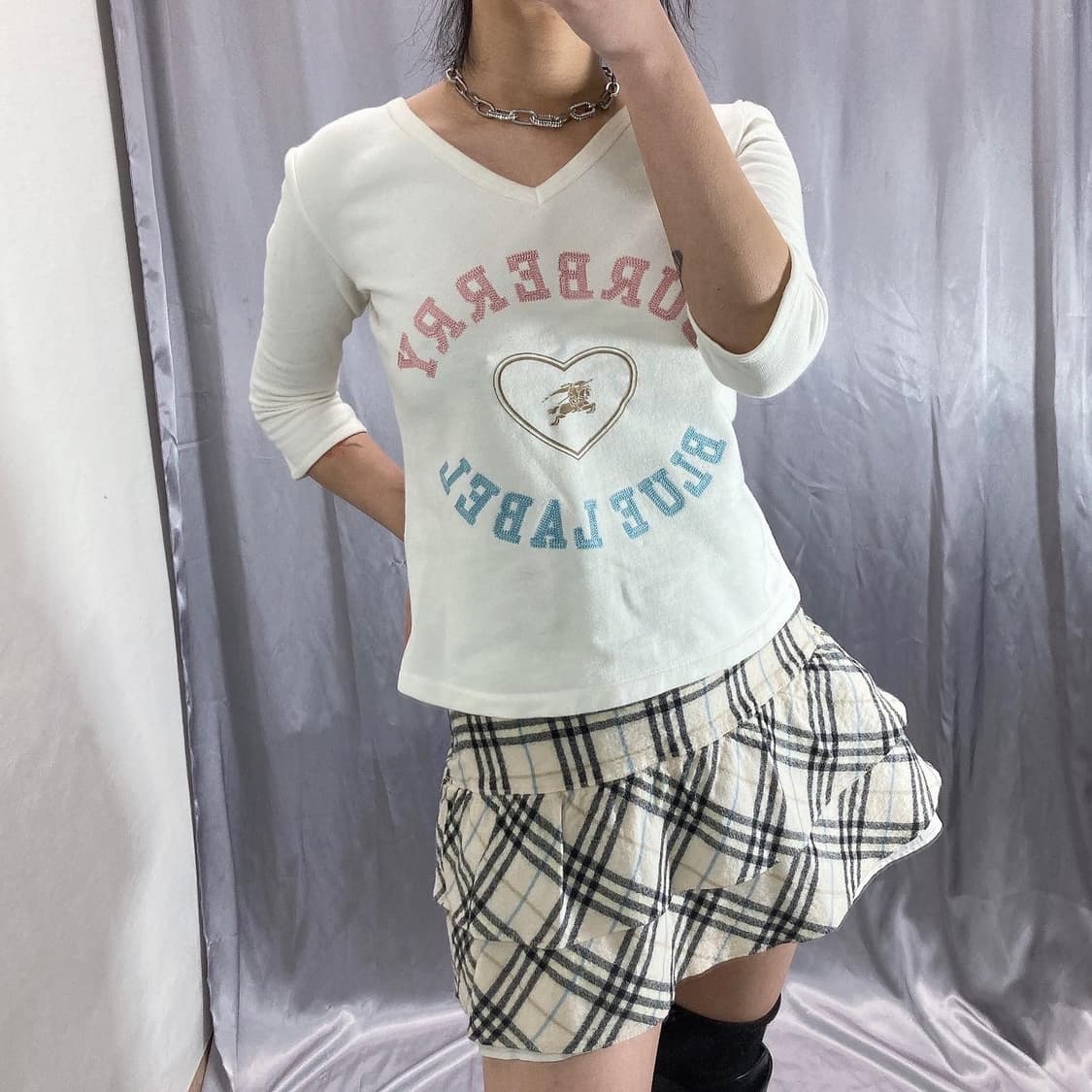 버버리 블루라벨 티셔츠 상품이미지6