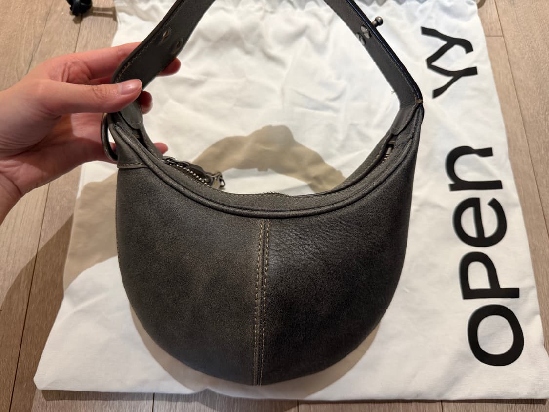 Open Yy Leather Moto Hobo Mini Bag 상품이미지3