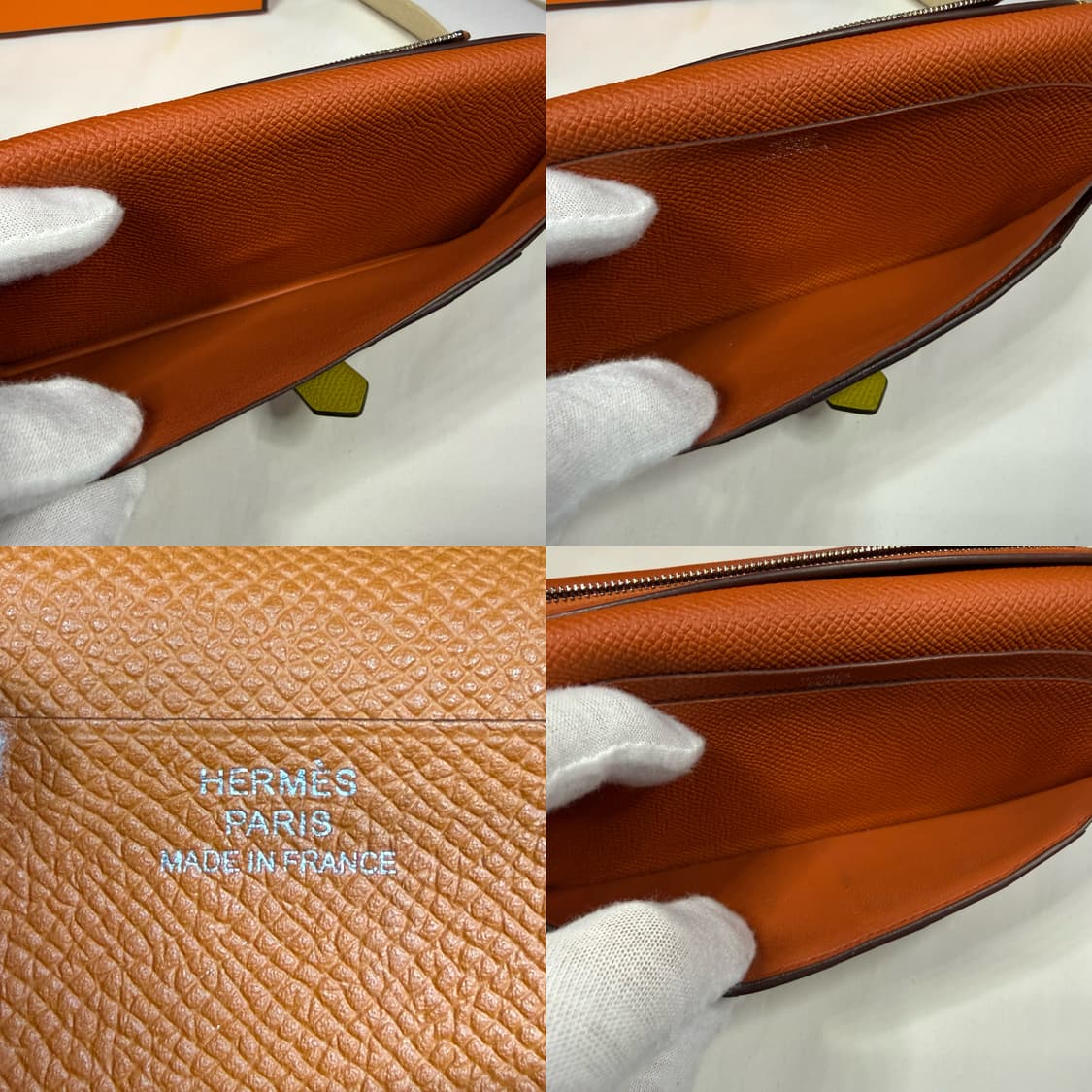 에르메스 베안 수플레 월렛 앱송 카프스킨 장지갑 상품이미지10