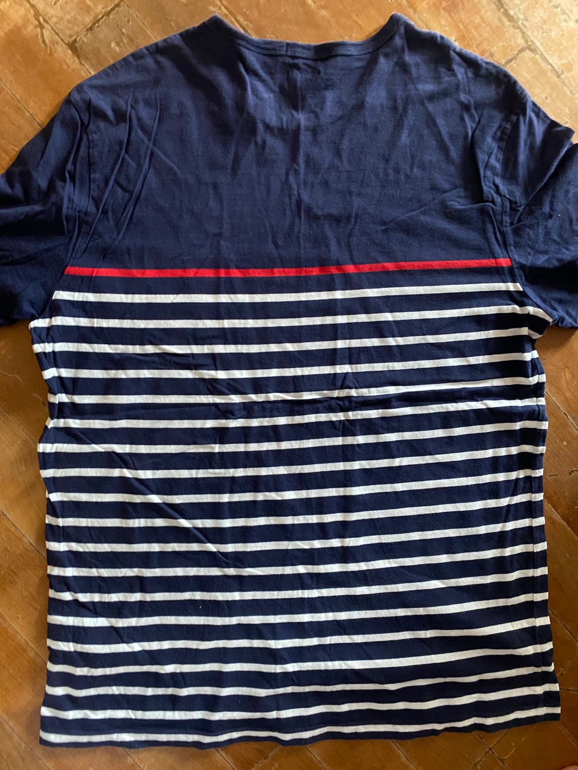 폴로 랄프로렌 스트라이프 반팔 티셔츠 XL 상품이미지5
