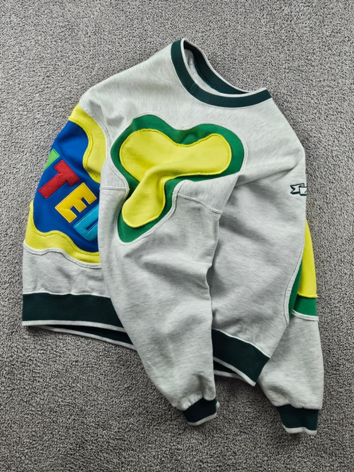 크로스크릭 언리미티드 아플리케 커스텀 맨투맨 스웻 셔츠 (XL)/9344 상품이미지5