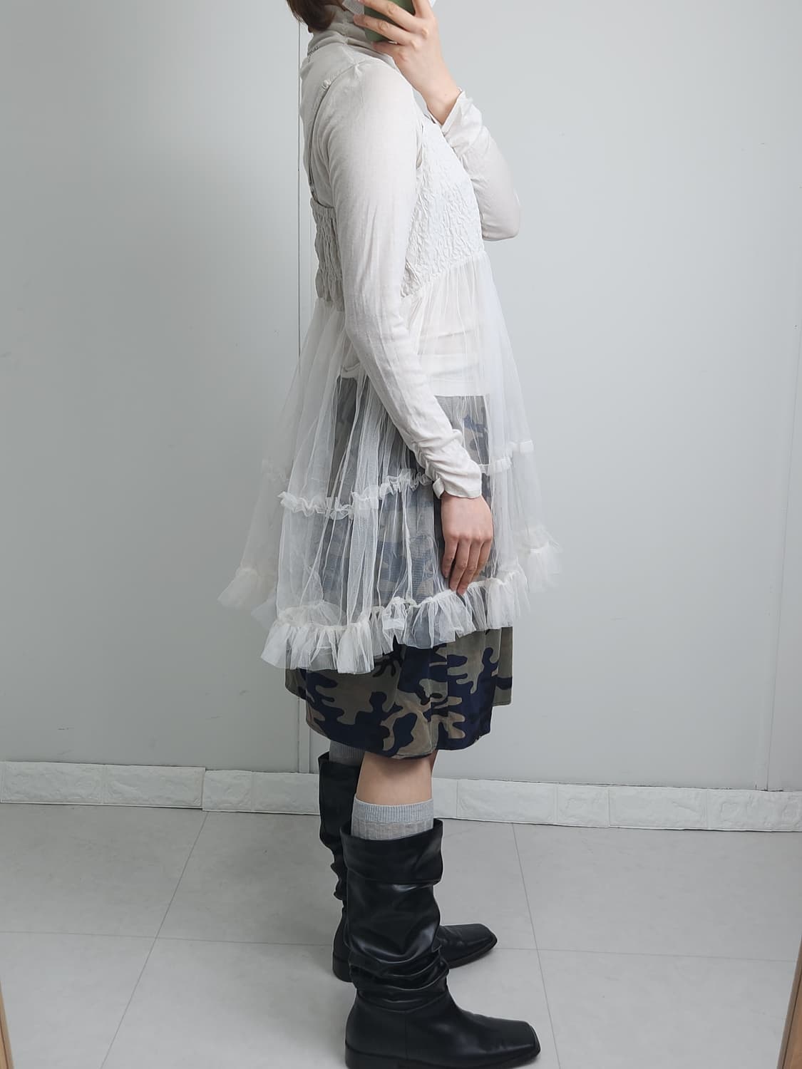 캉캉 샤 롱 슬리브리스 상품이미지4