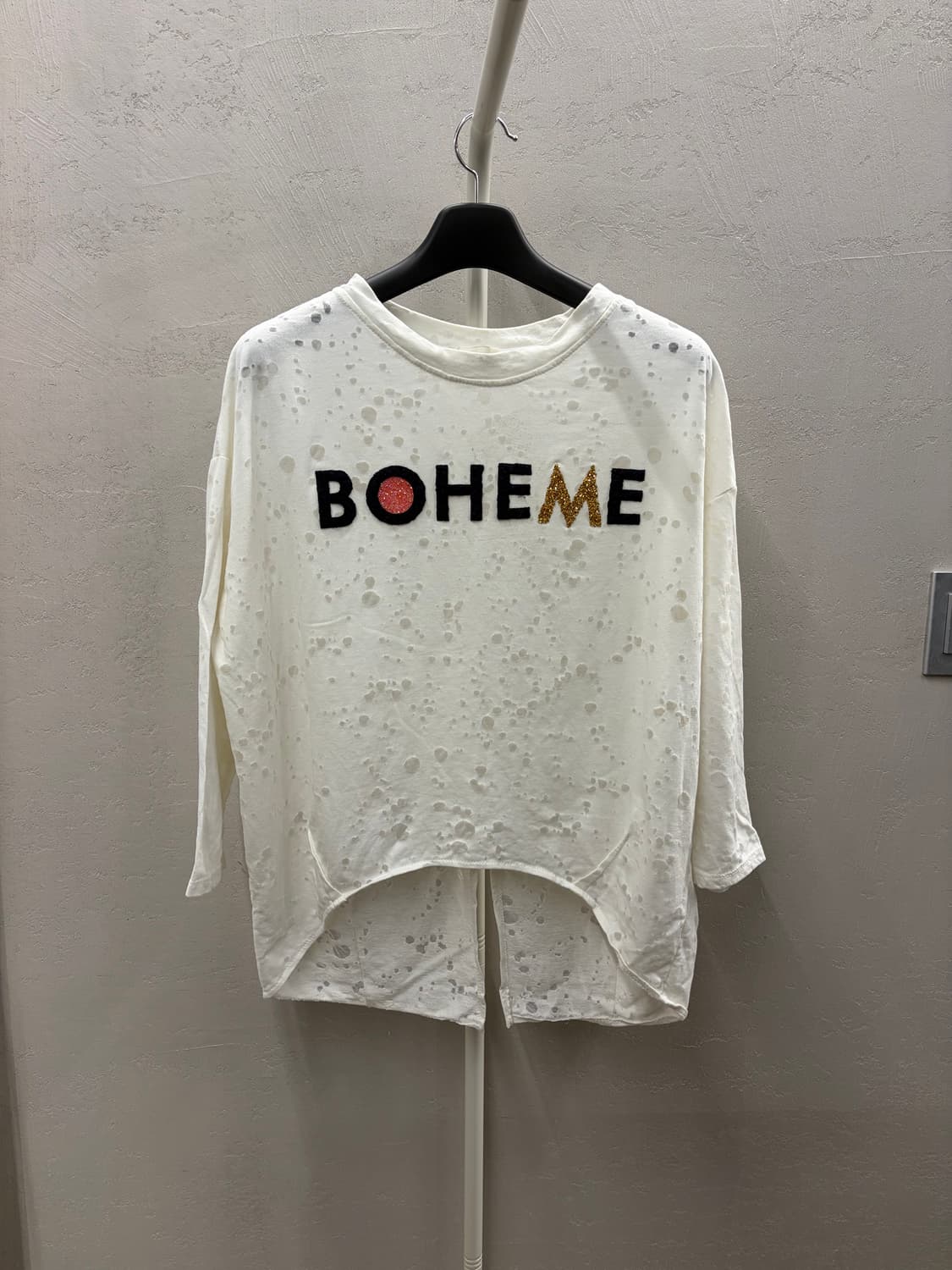 미쉘 화이트 BOHEME 티셔츠 상품이미지2