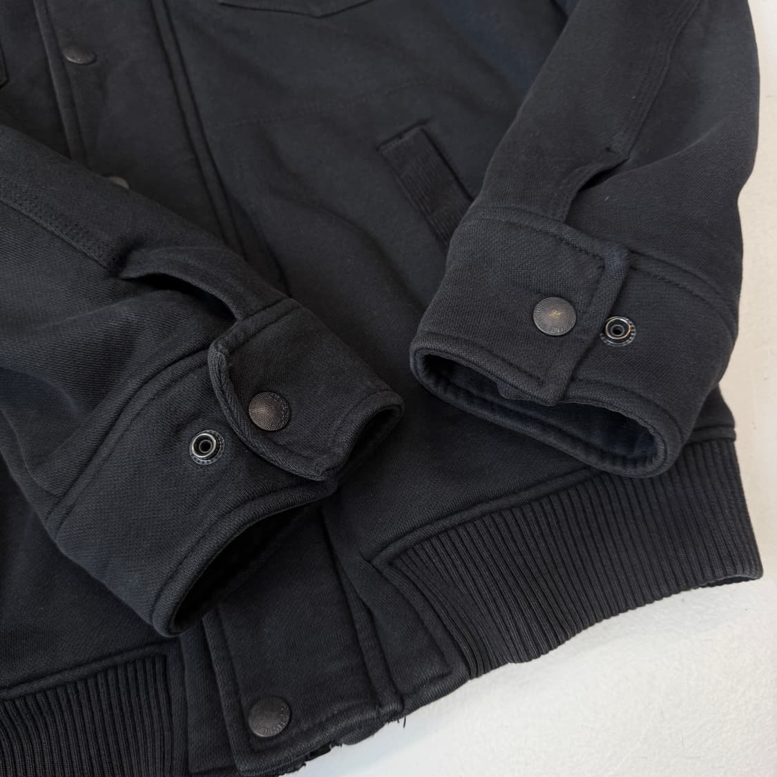 디젤 밀리터리 투포켓 쉐르파 후드집업 상품이미지6