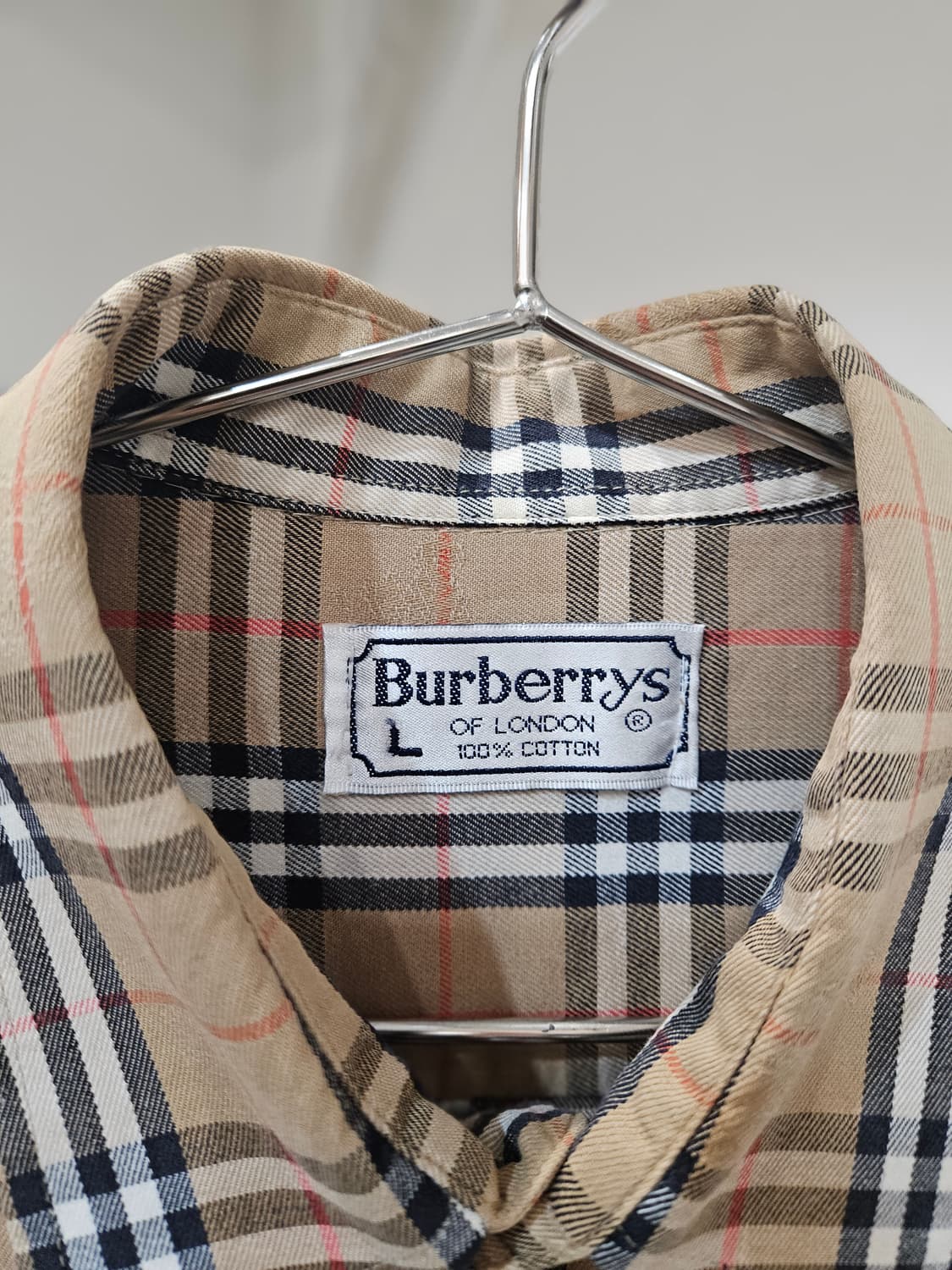 버버리 노바 체크 셔츠 상품이미지3