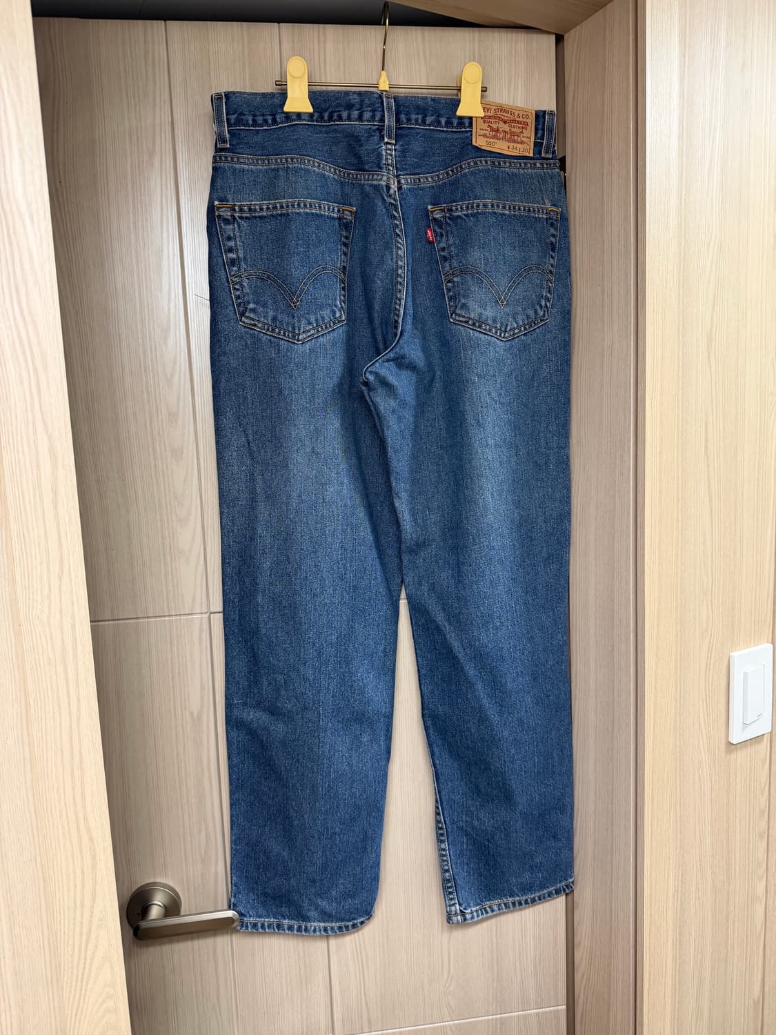 리바이스 550 중청 데님 상품이미지3