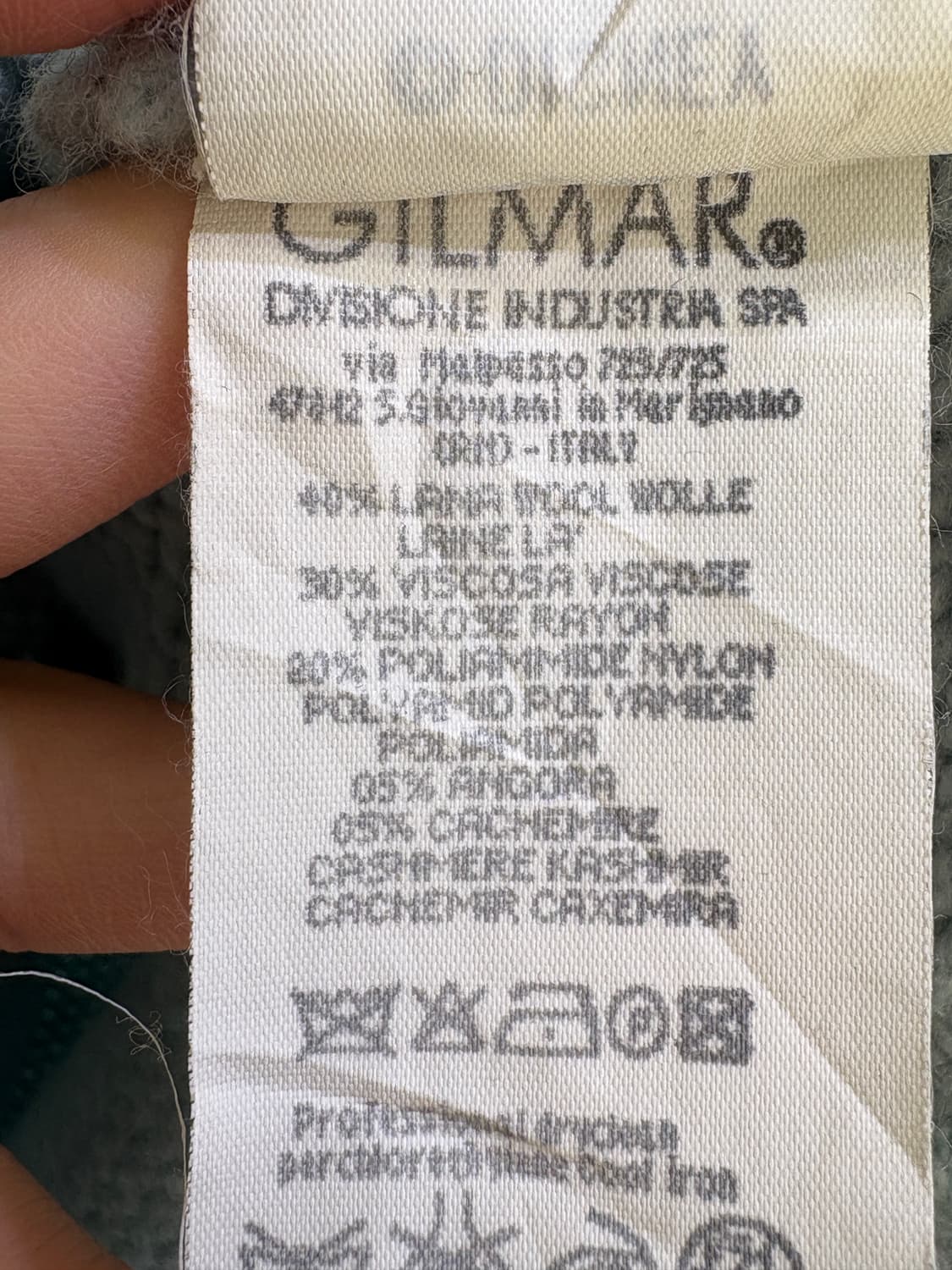 HISTORY (Made in Italy) 니트반집업 상품이미지8