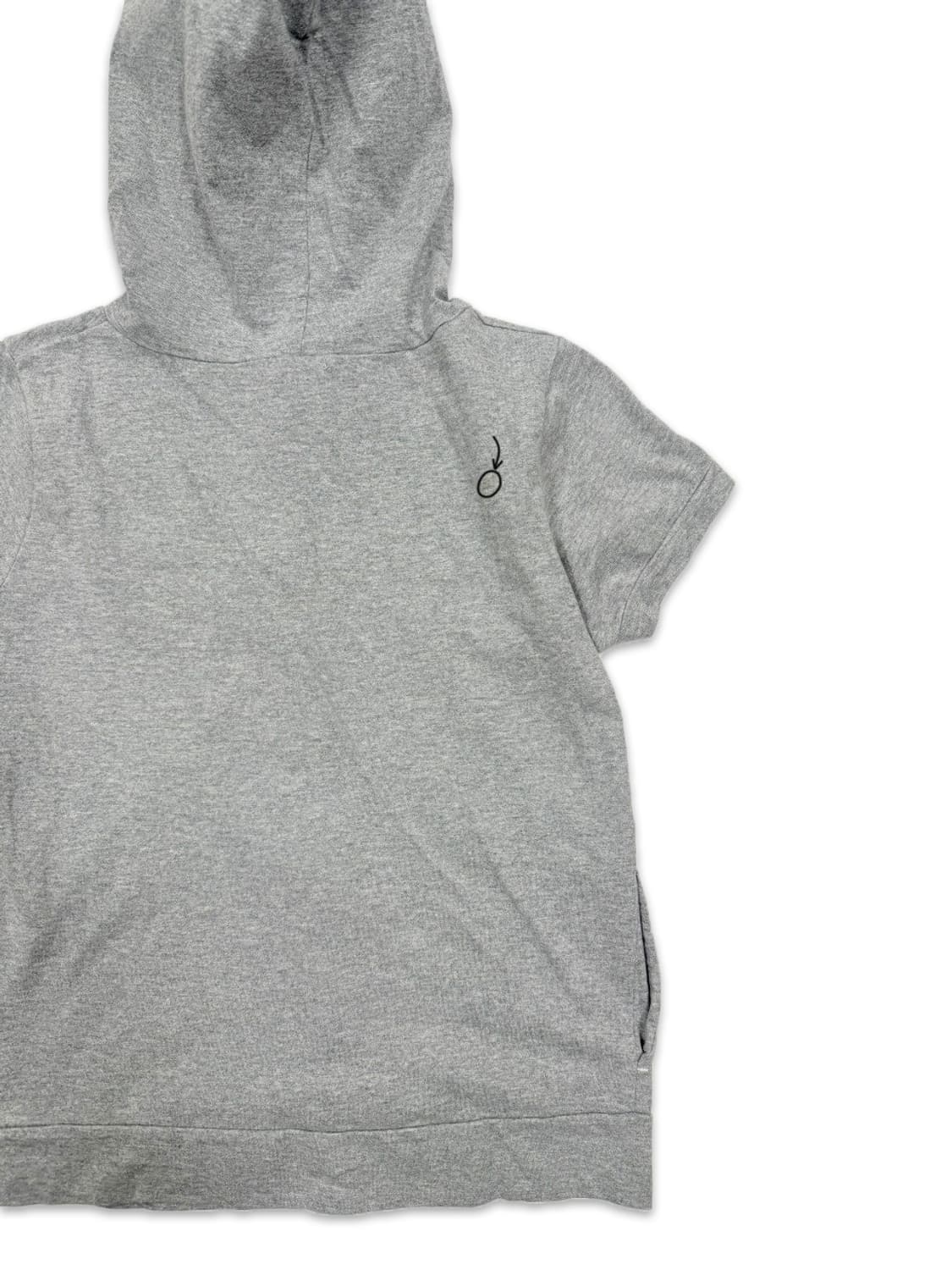 빈티지 그레이 모리 반팔 후드티 상품이미지5