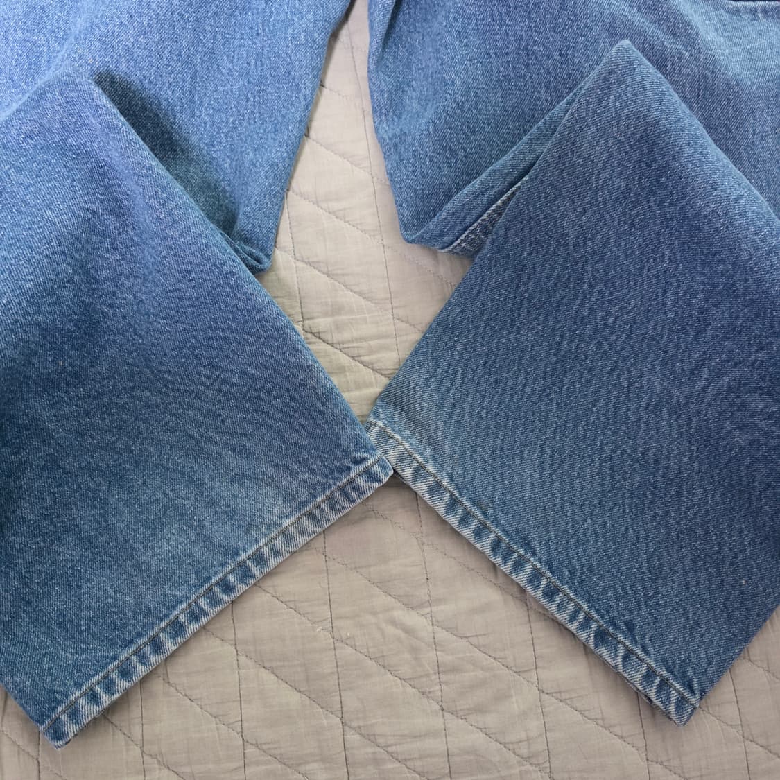 [38X30] 빈티지 칼하트 더블니 B73 DST 데님팬츠 B-18 상품이미지8