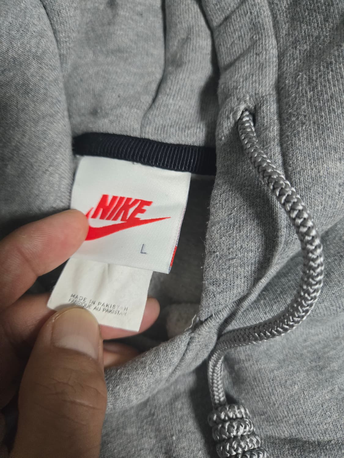 나이키 x 스투시 NRG RA 풀오버 헤더그레이 셋업 상품이미지5