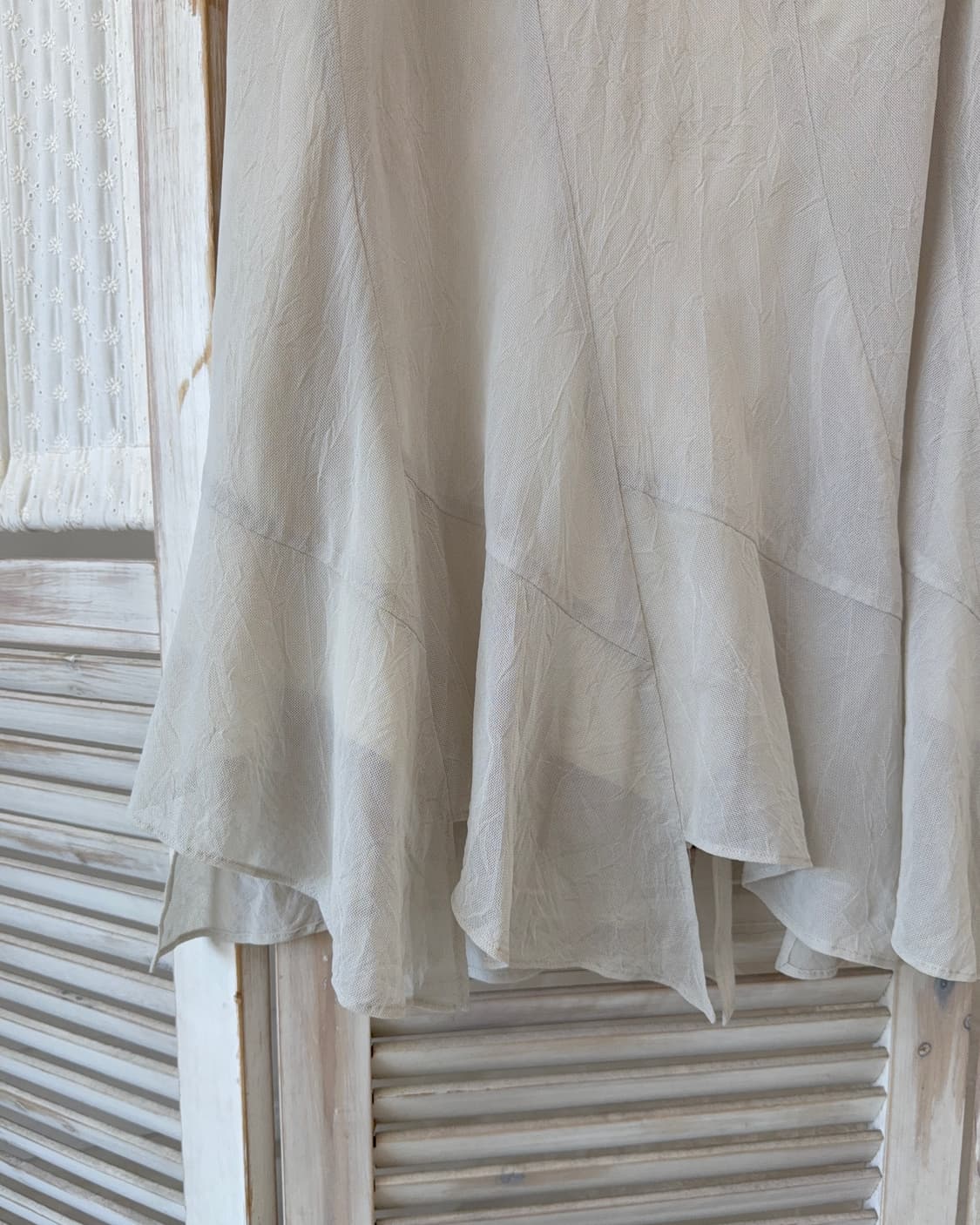 Fairy mute wrinkles unbalace skirt 상품이미지7