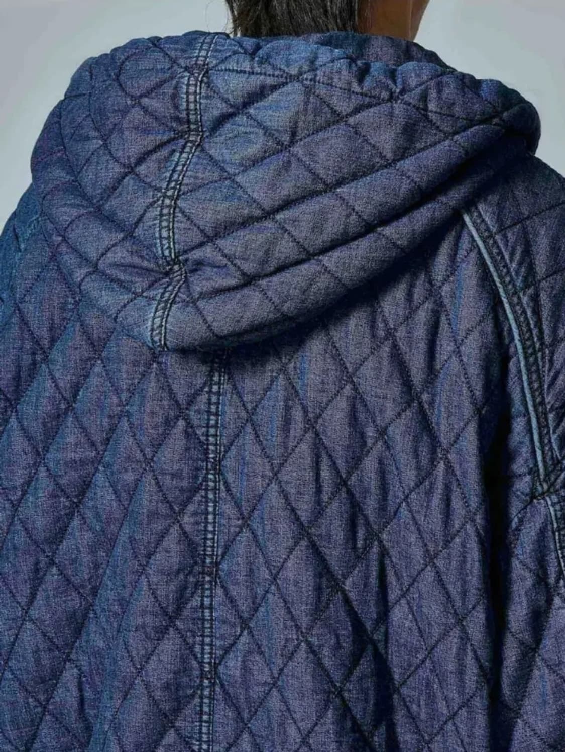 준지 24FW 퀼팅 마원 후드 데님 점퍼 상품이미지10