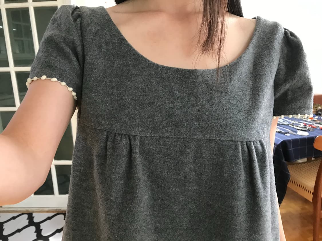 vintage grey pocket one-piece 상품이미지4