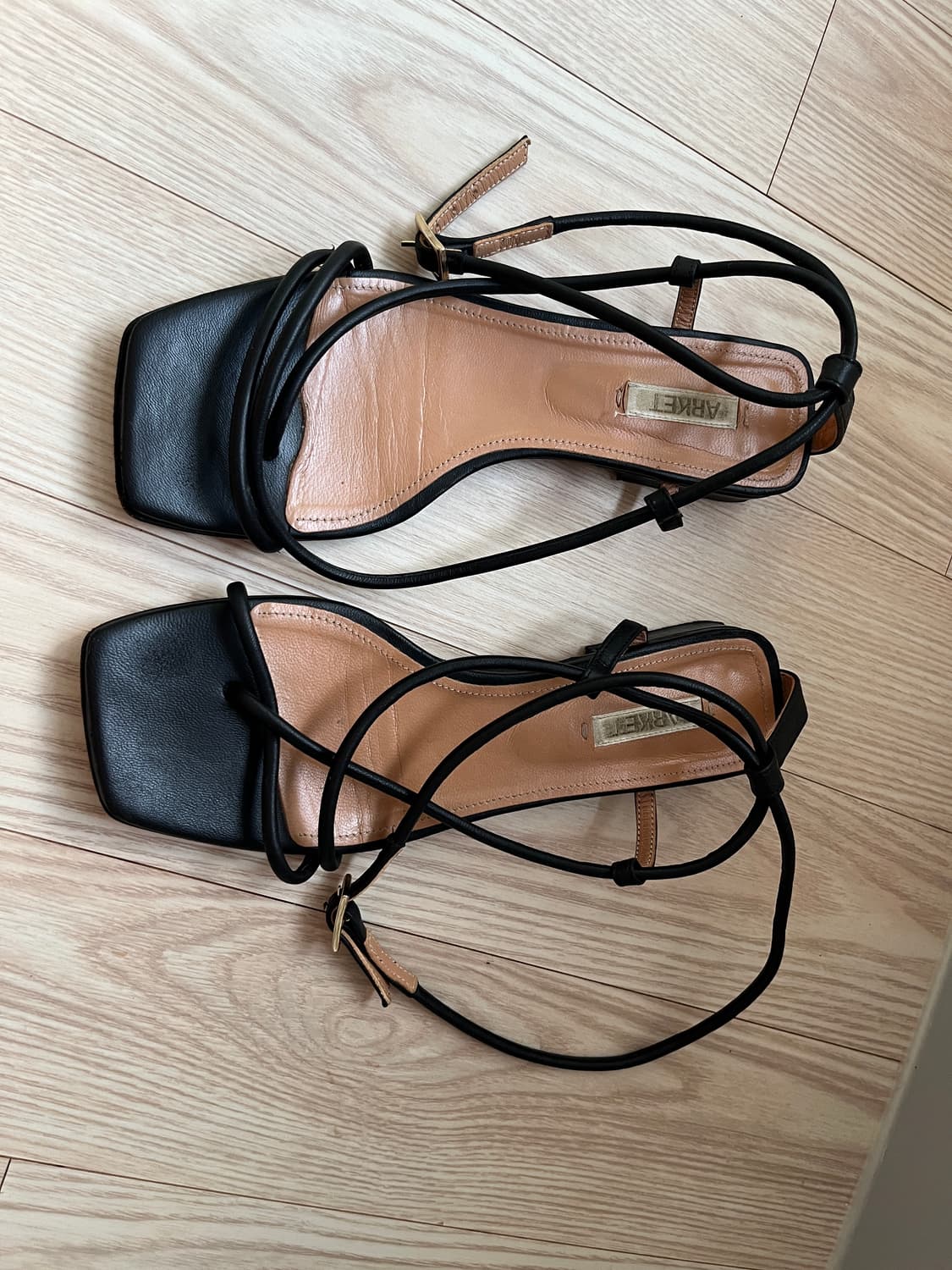Arket leather strapsandals 아르켓 레더스트랩샌들 상품이미지4