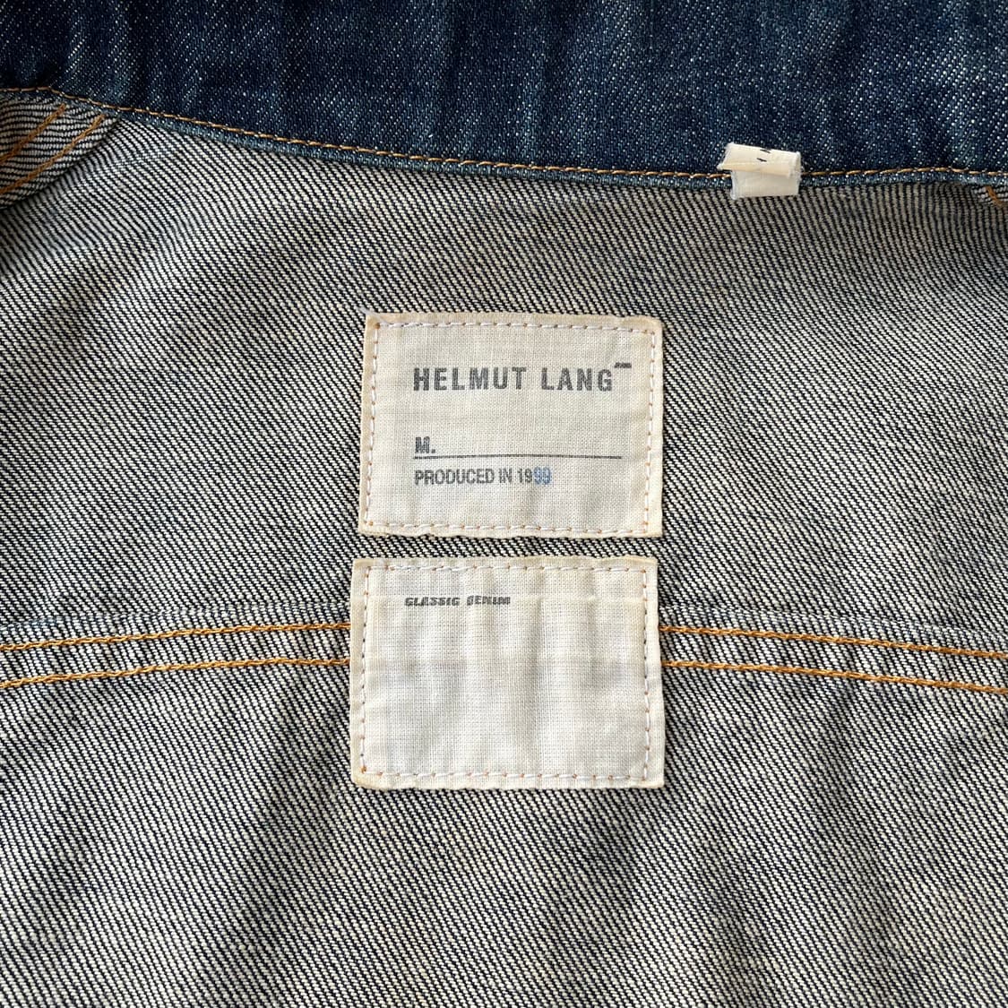 핼무트랭 99s 클래식 데님 자켓 상품이미지3