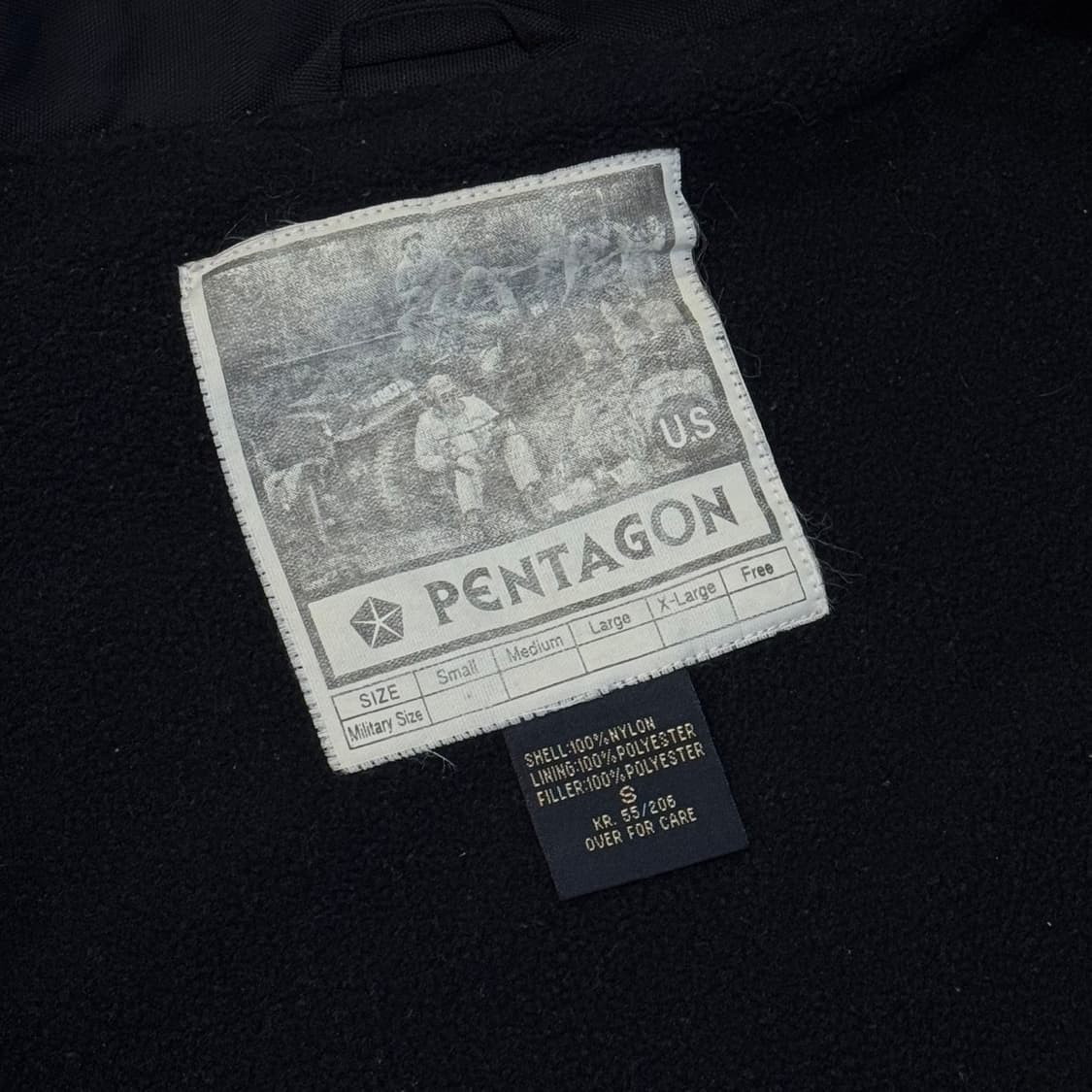 PENTAGON 미해군 USN 코치자켓 (XL) 상품이미지9