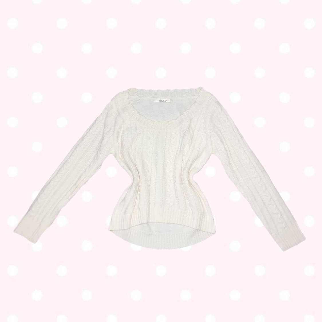 tralala 트랄라라 히메갸루 라떼갸루 니트 리즈리사계 상품이미지3