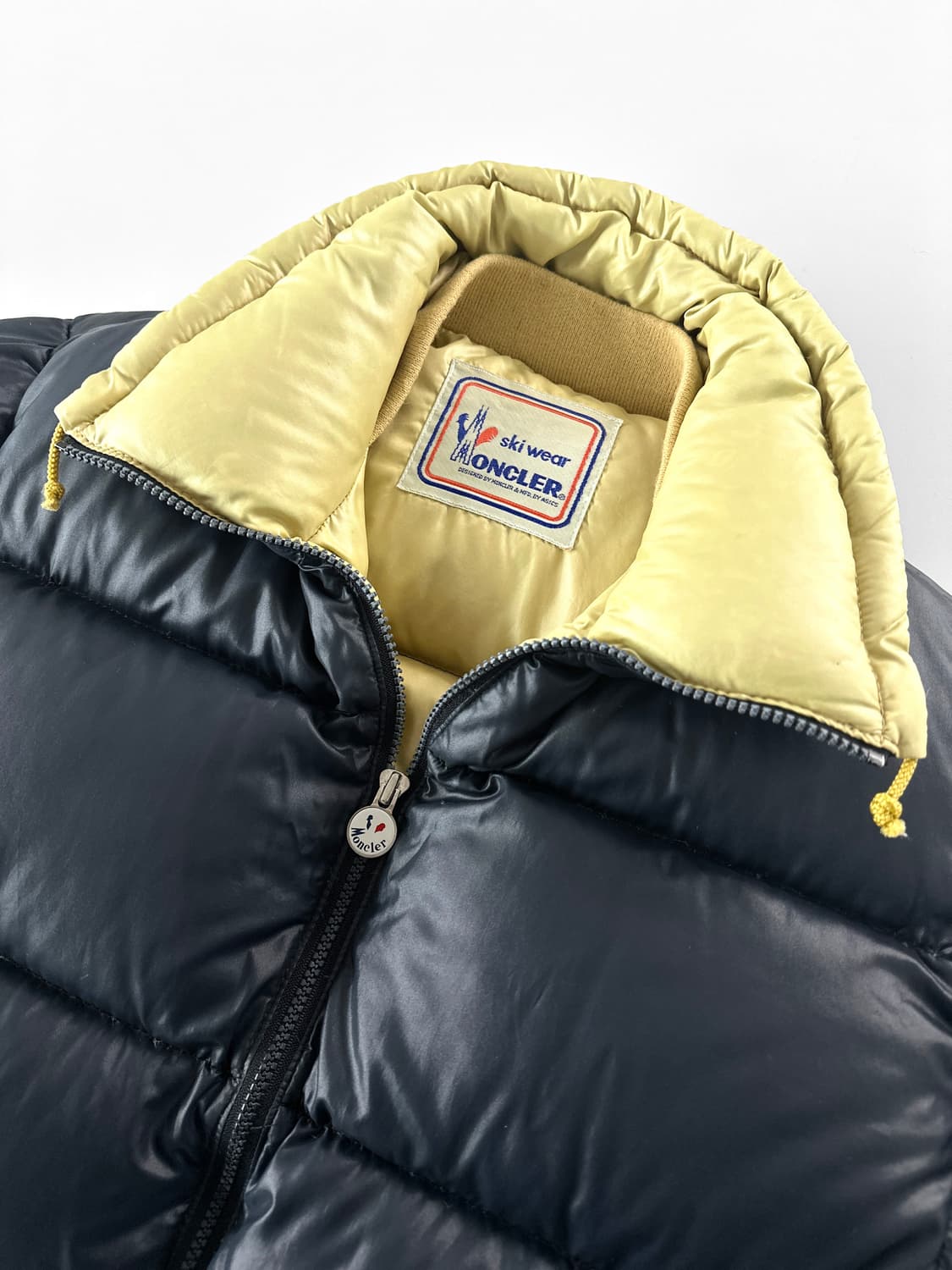 (Rare)90s 몽클레어 X 아식스 구스다운 자켓 상품이미지4