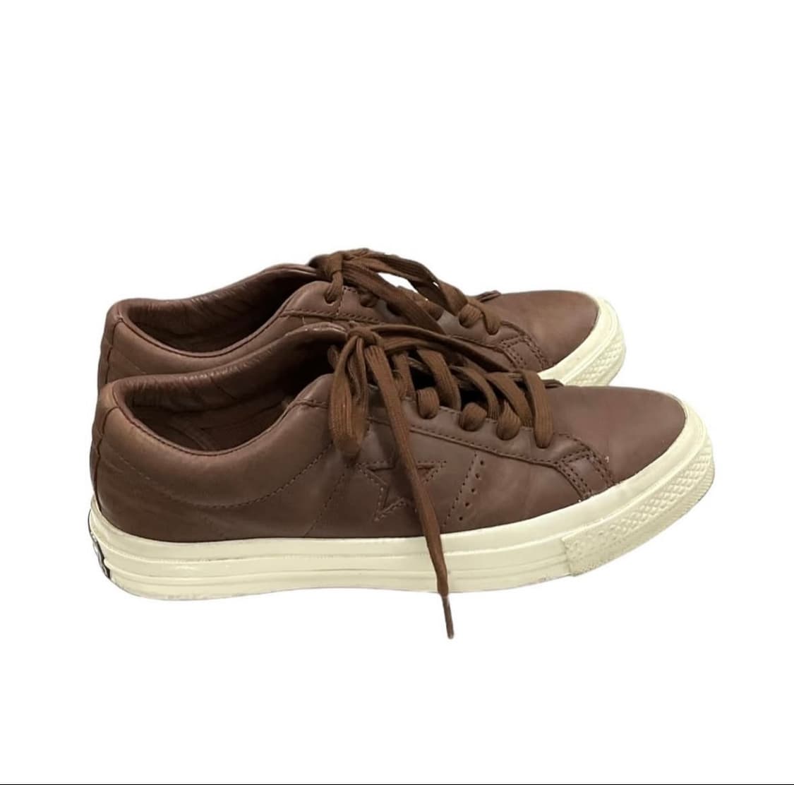 컨버스 원스타 한별 레더 브라운  상품이미지2