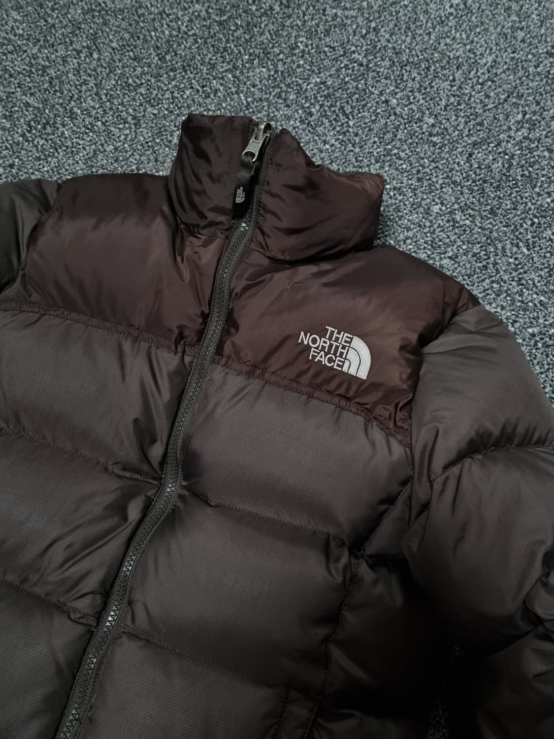 노스페이스 여성 눕시700 패딩 OG 브라운 해외판 S 상품이미지5