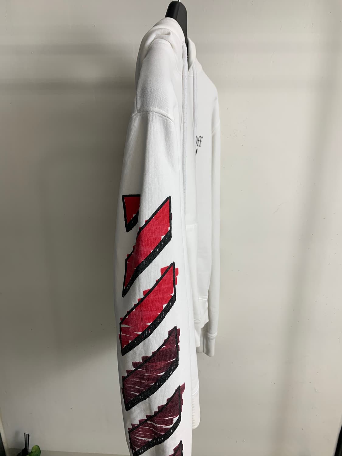 [M] 오프화이트 마커애로우 후드티 상품이미지2