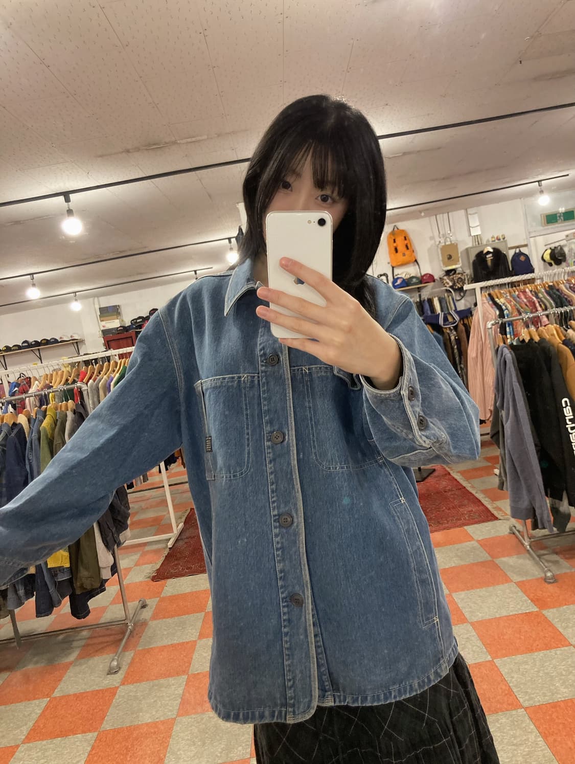 데님 워크자켓 상품이미지1