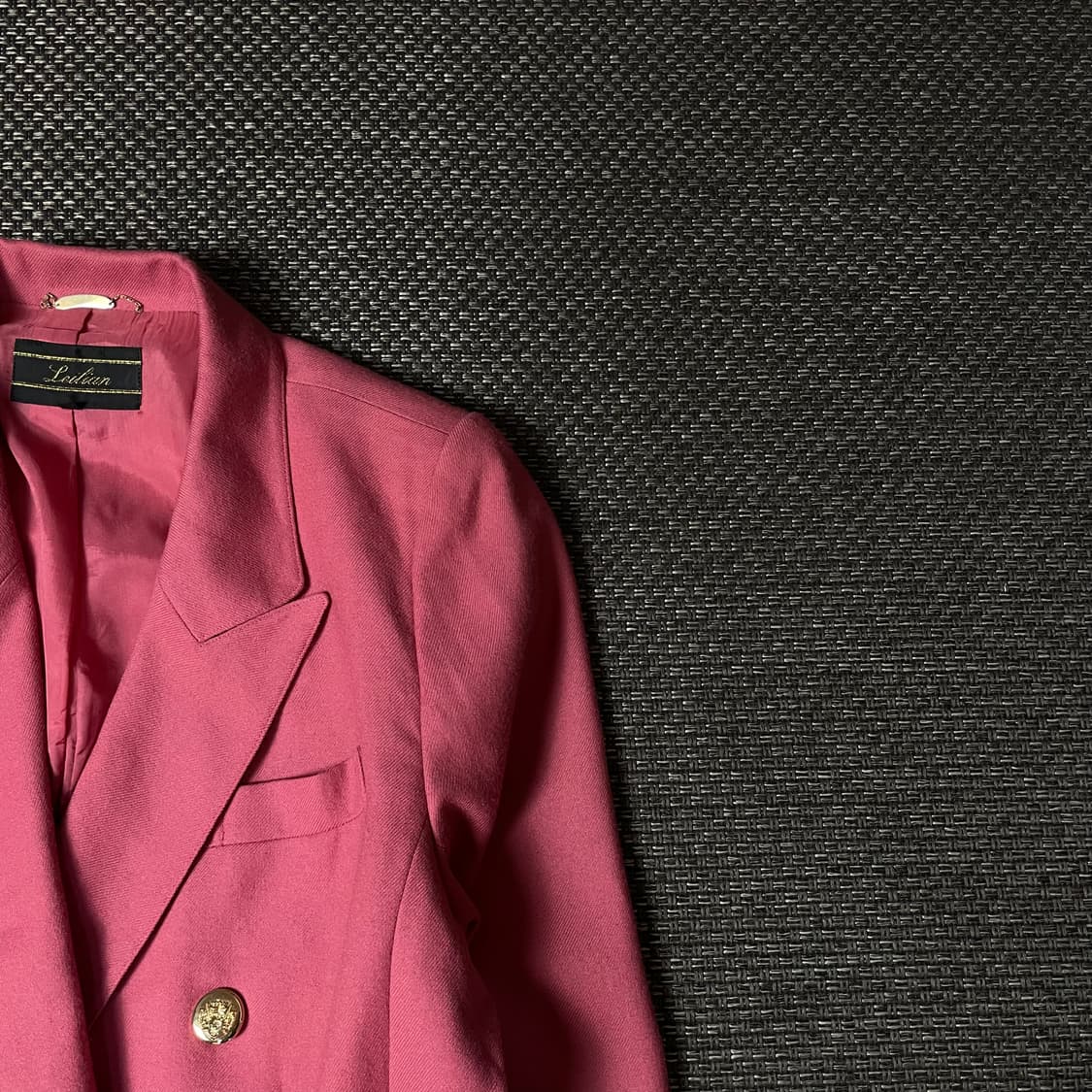 JPN 핑크 더블 울 블레이저 자켓 상품이미지3
