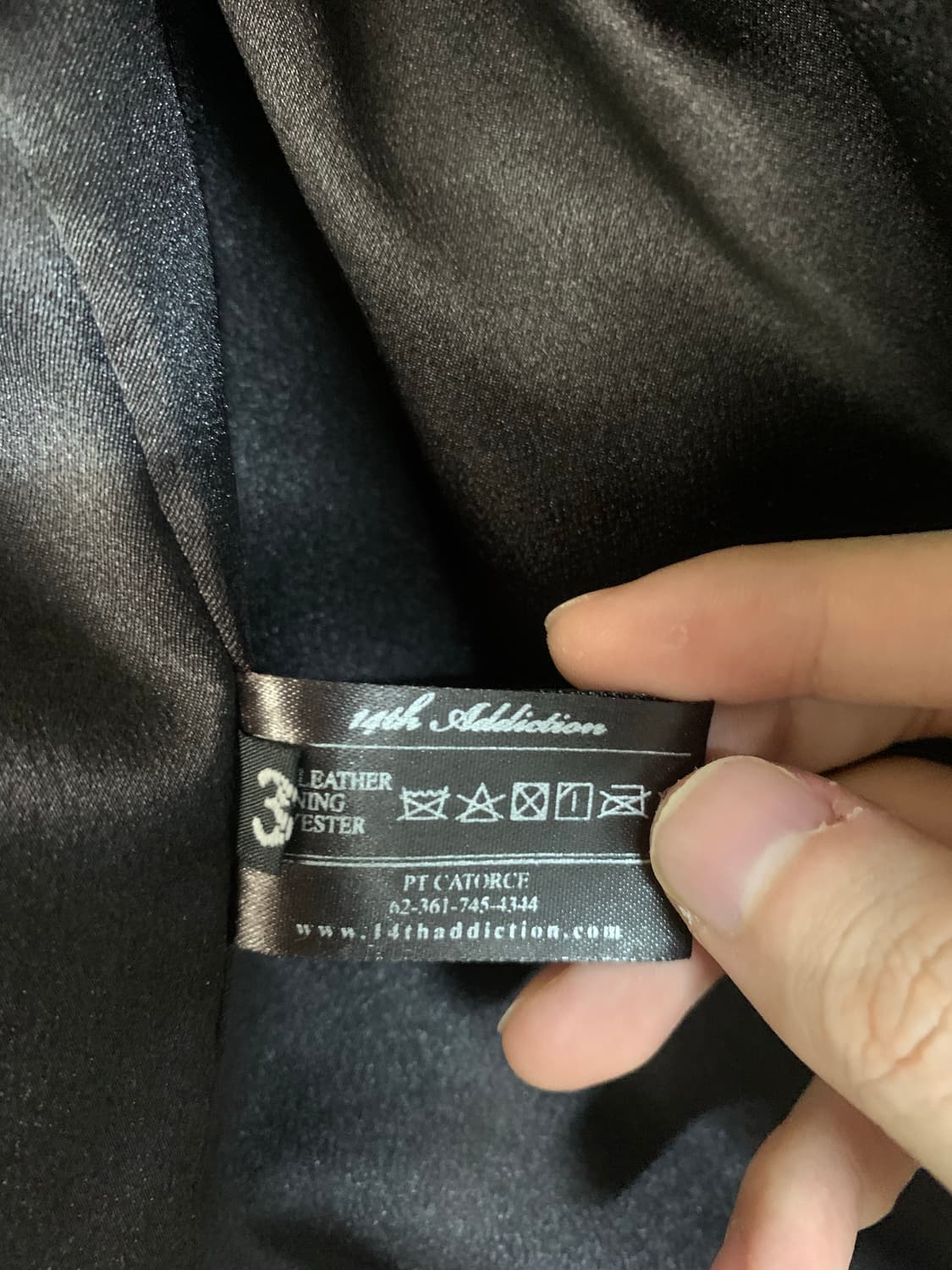 cross zip leather jacket 상품이미지3