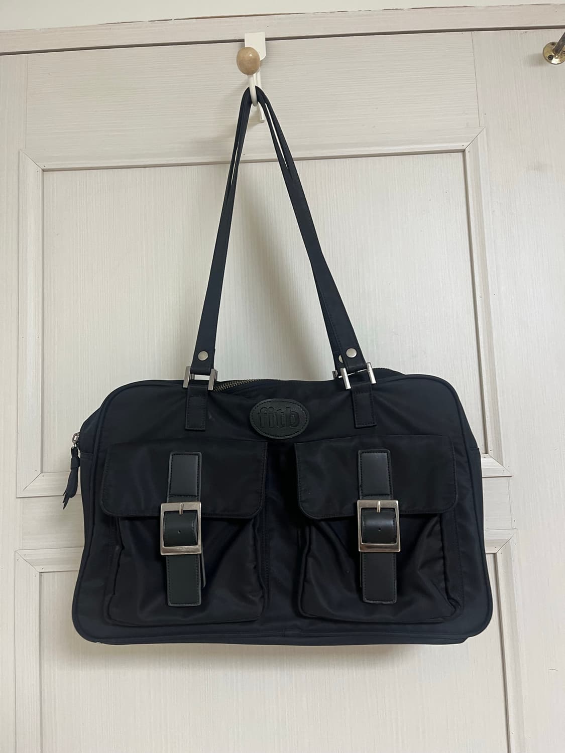 필인더블랭크 pk 숄더백 블랙 노트북가방 상품이미지2