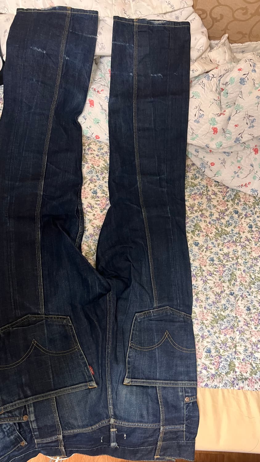 리바이스 절개데님 xs  상품이미지1