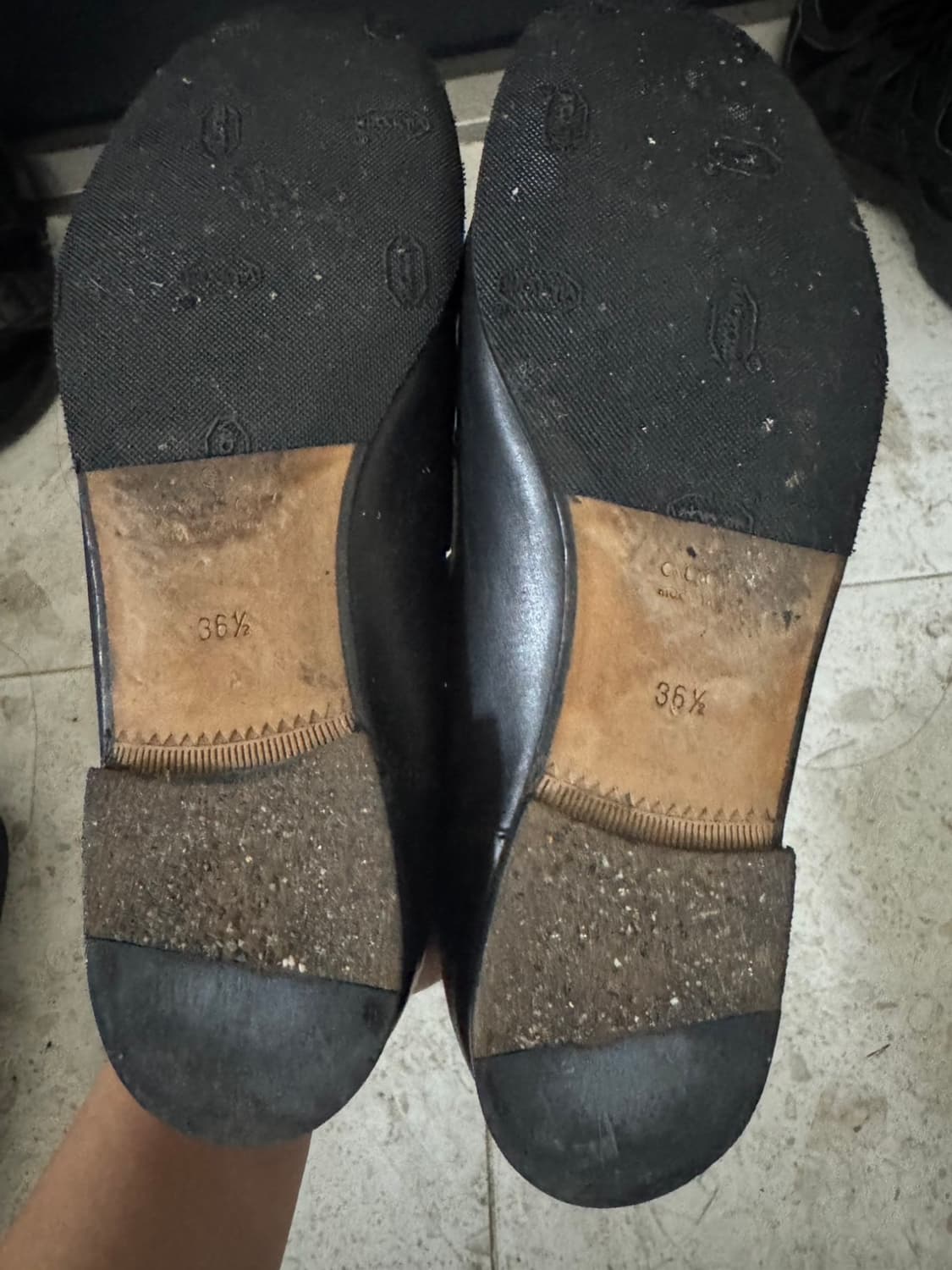 구찌 홀스빗 로퍼 블랙 36.5 (235mm) 상품이미지6