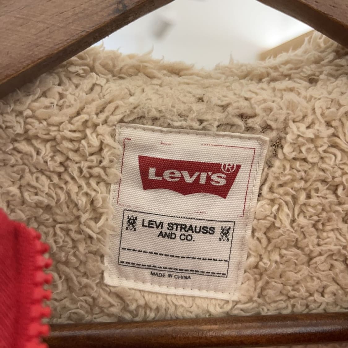 리바이스 Y2K 빈티지 양털 후드집업 85 C06316 상품이미지3