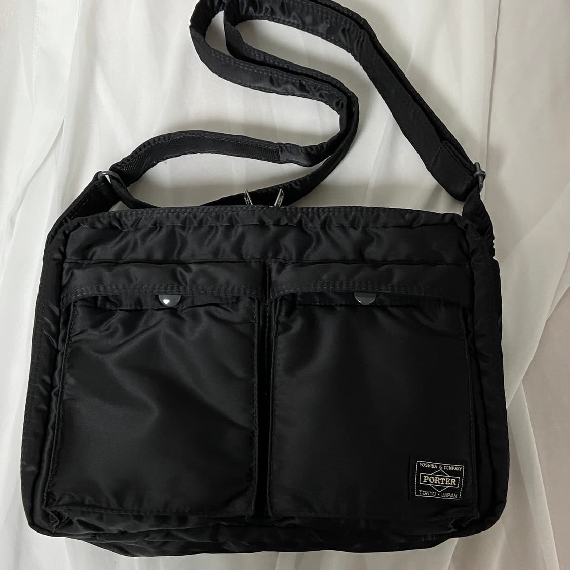 미사용급)PORTER 포터 탱커 숄더백 L 블랙 상품이미지1