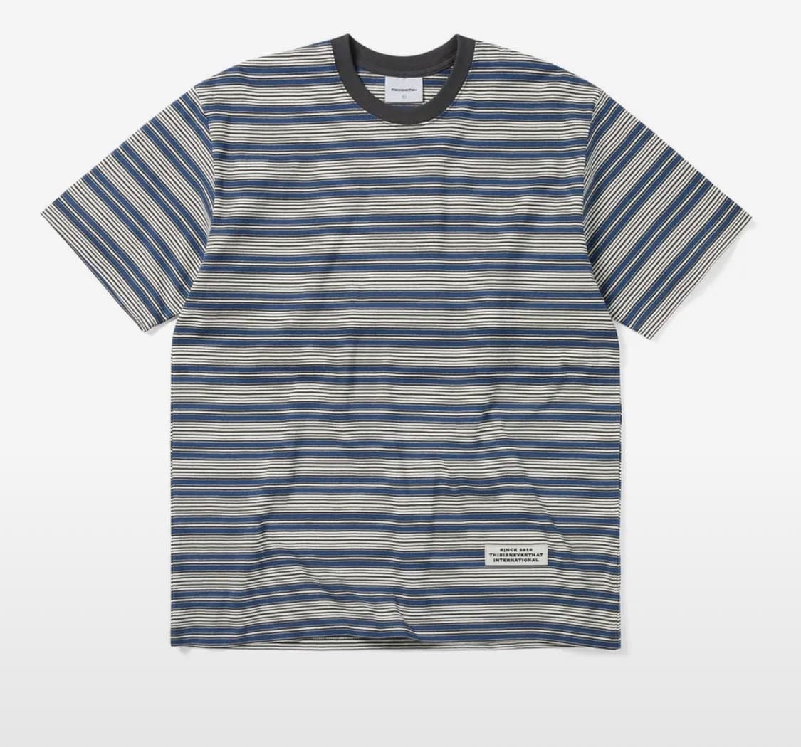디스이즈네버댓 Stripe Tee Blue (L) 상품이미지1