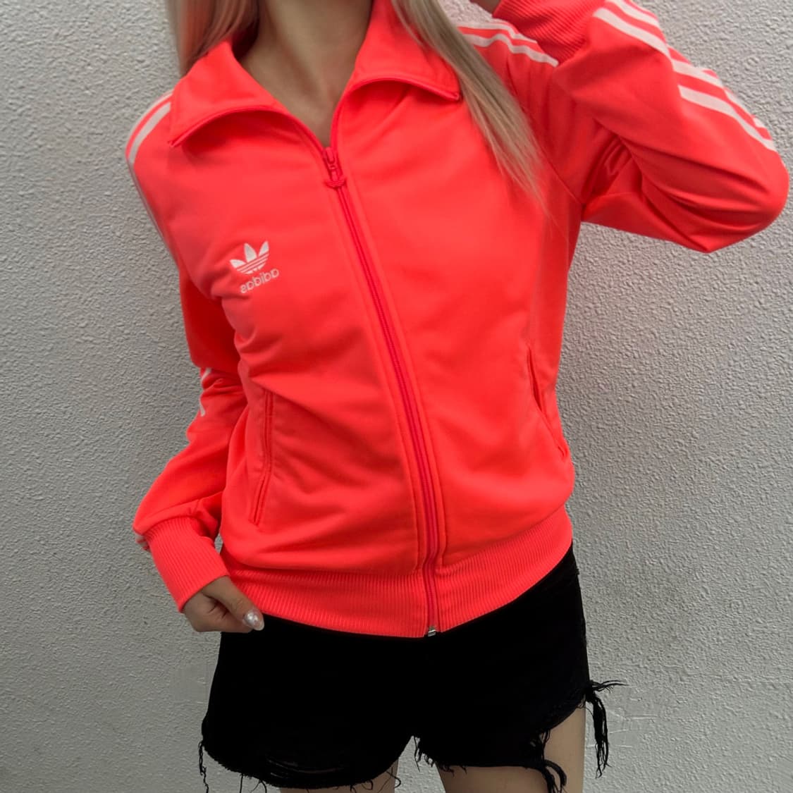 아디다스 파이어버드 화이트라인 네온 트랙탑 M 상품이미지2