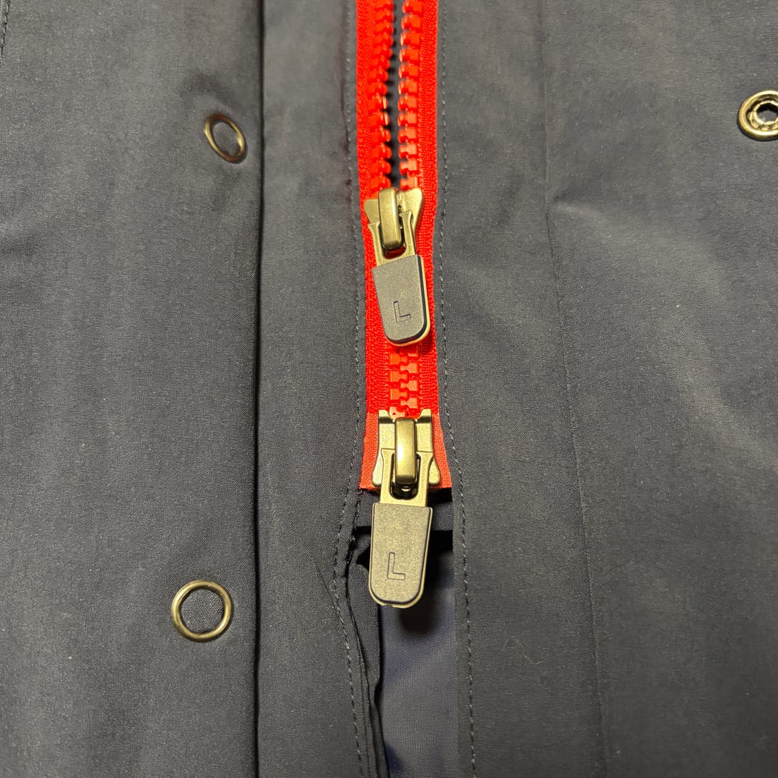 라코스테 딥네이비 투웨이 바람막이 점퍼 상품이미지4