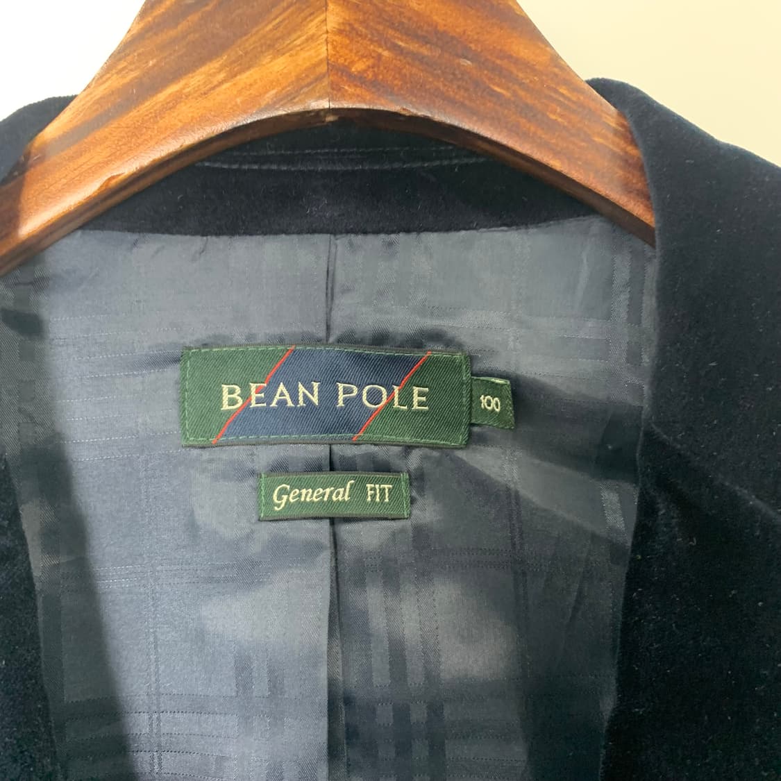 빈폴 네이비 벨루어 벨벳 블레이저 자켓 상품이미지7