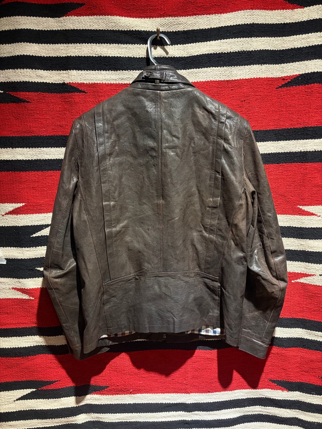 Biker pocket leather jacket / 바이커 레더 자켓 상품이미지8