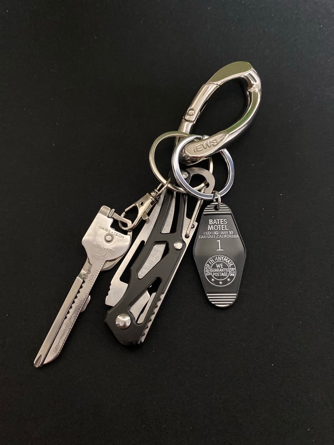 블랙 &실버 키링 상품이미지3