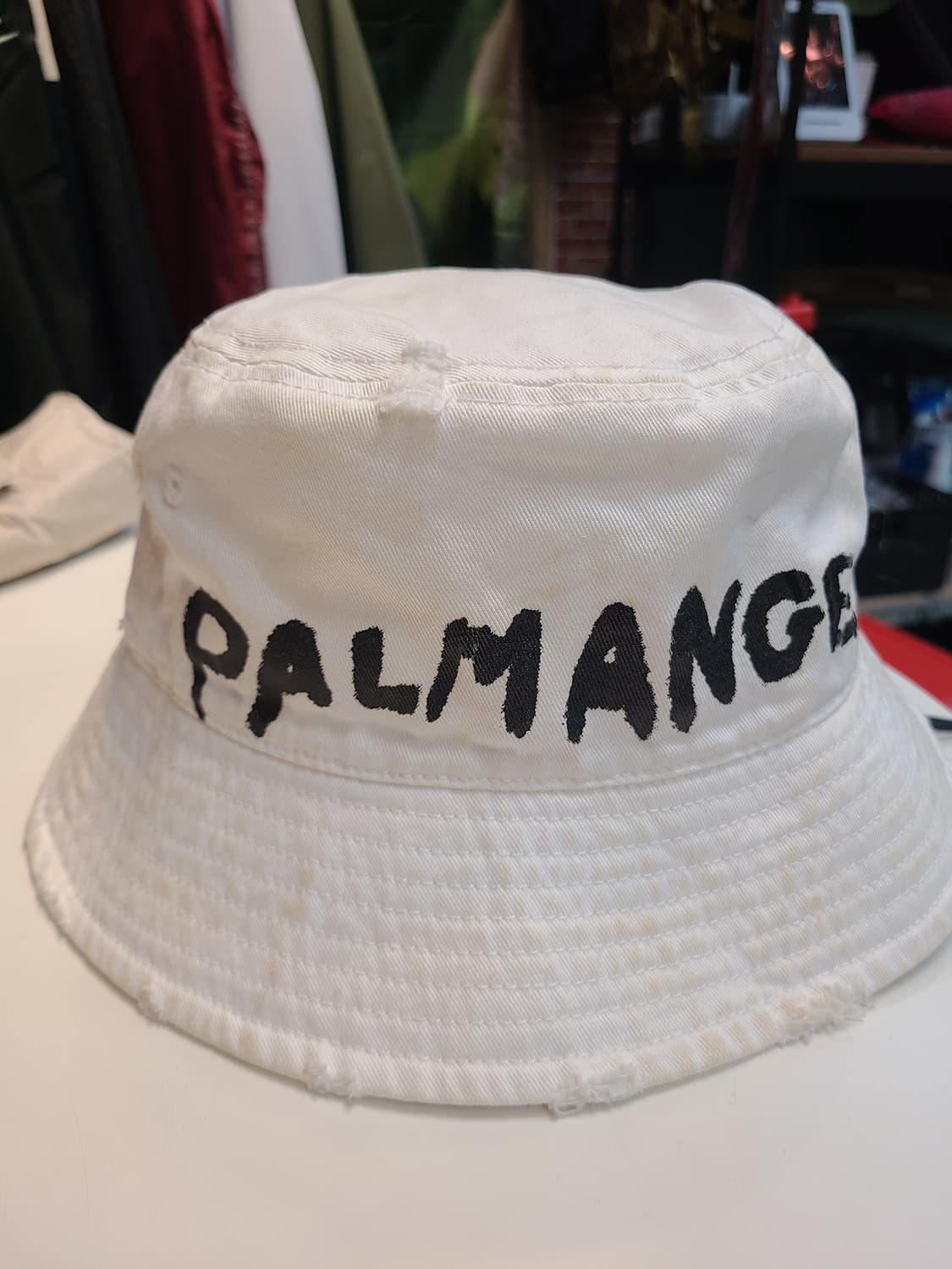 팜엔젤스 화이트 버킷햇 상품이미지1