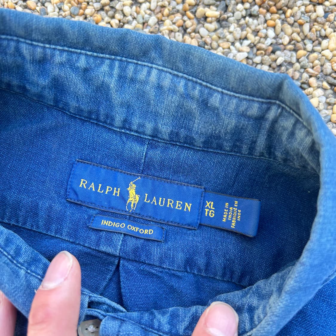폴로 (POLO RalphLauren)인디고 옥스퍼드 셔츠 상품이미지4