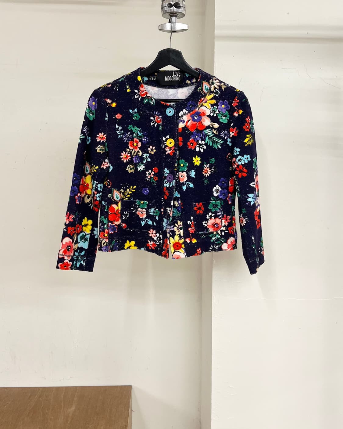 모스키노 멀티컬러 플로럴 패턴 자켓 상품이미지1