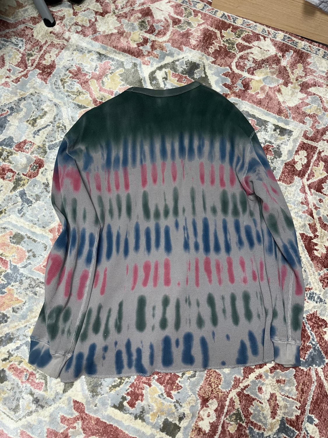 디스이즈네버댓 타이다이 와플 니트 롱슬리브 상품이미지2