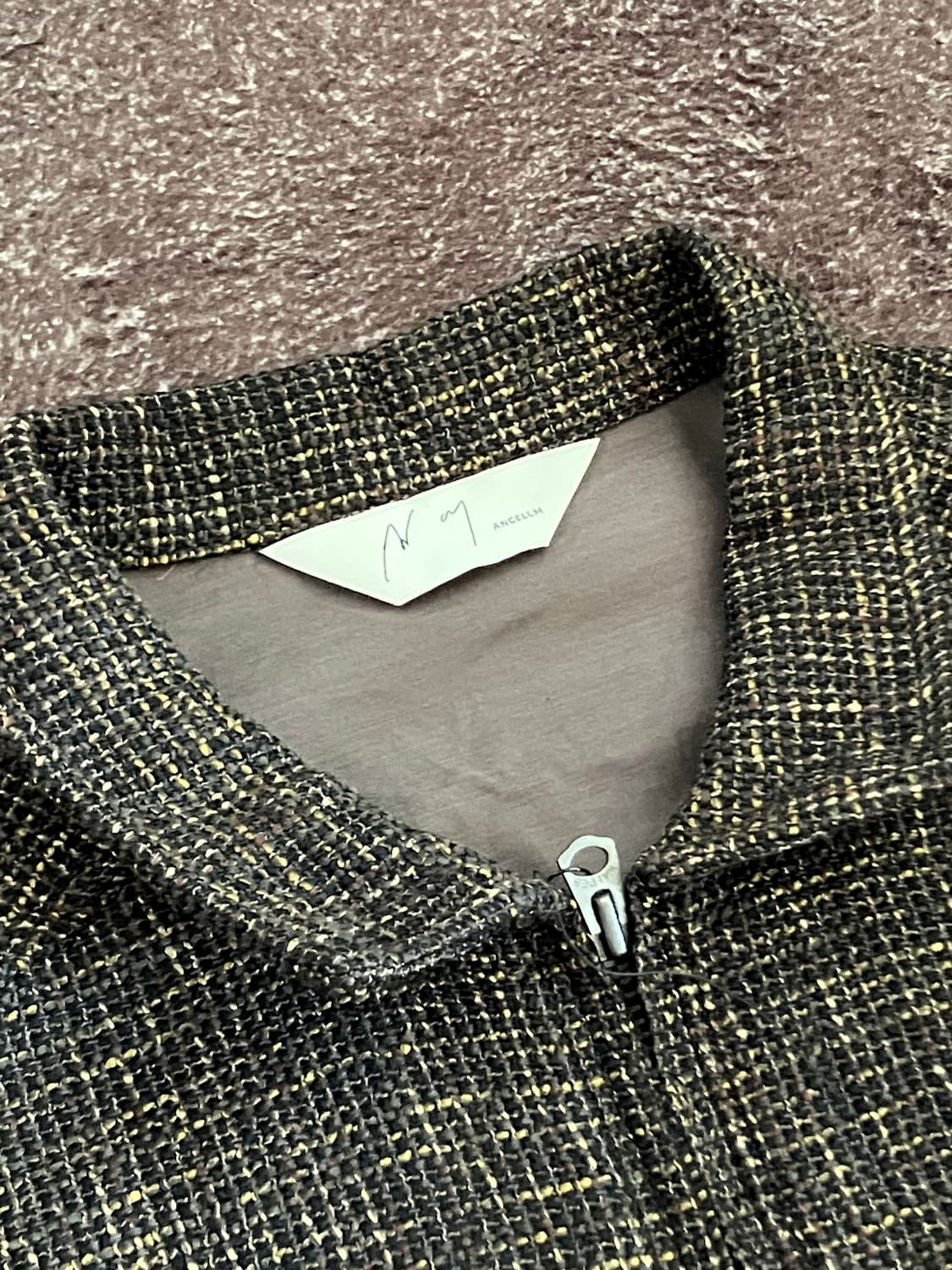 안셀름 / 트위드 자켓 / 브라운 상품이미지2