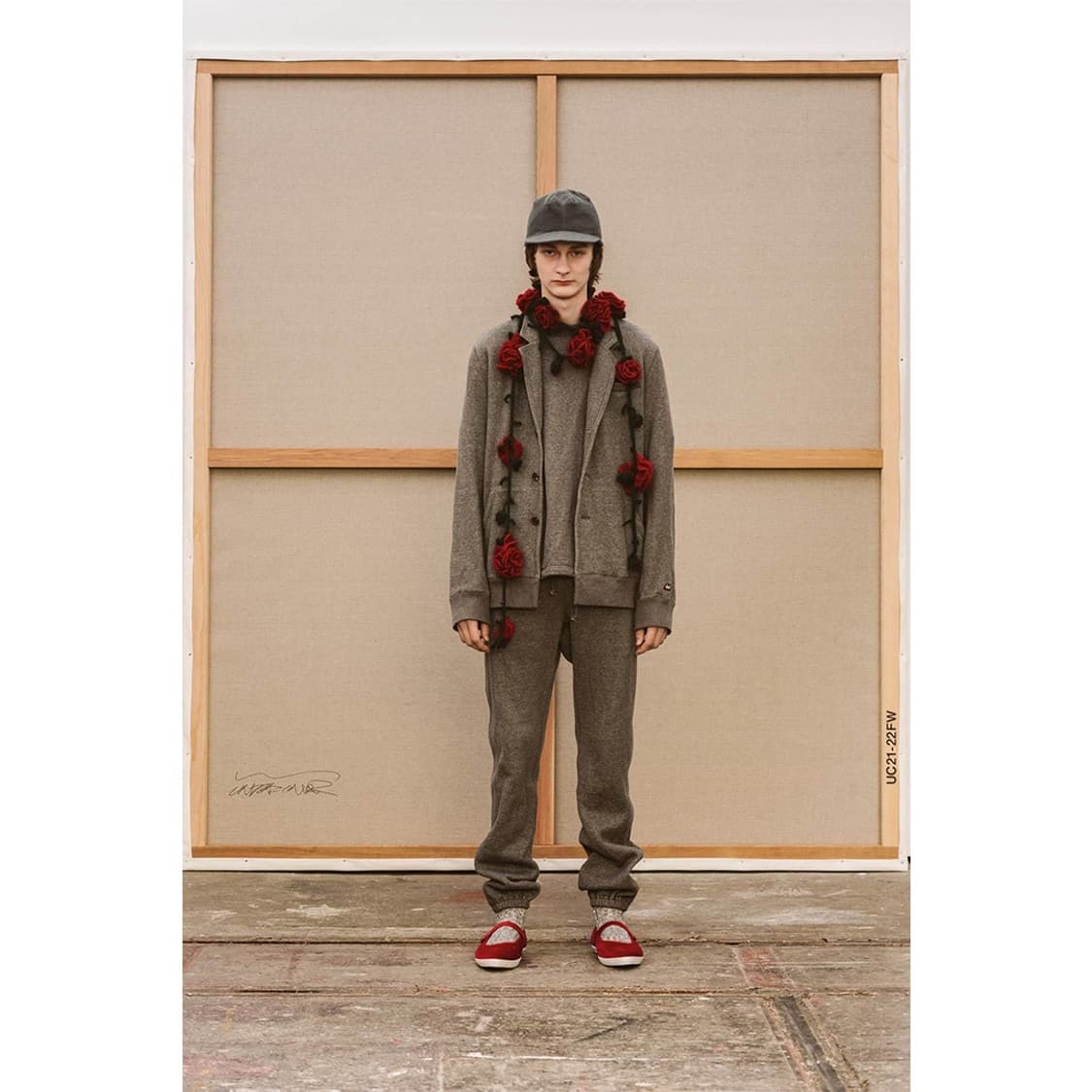 언더커버 21aw 코튼 오버사이즈 블레이저 상품이미지5