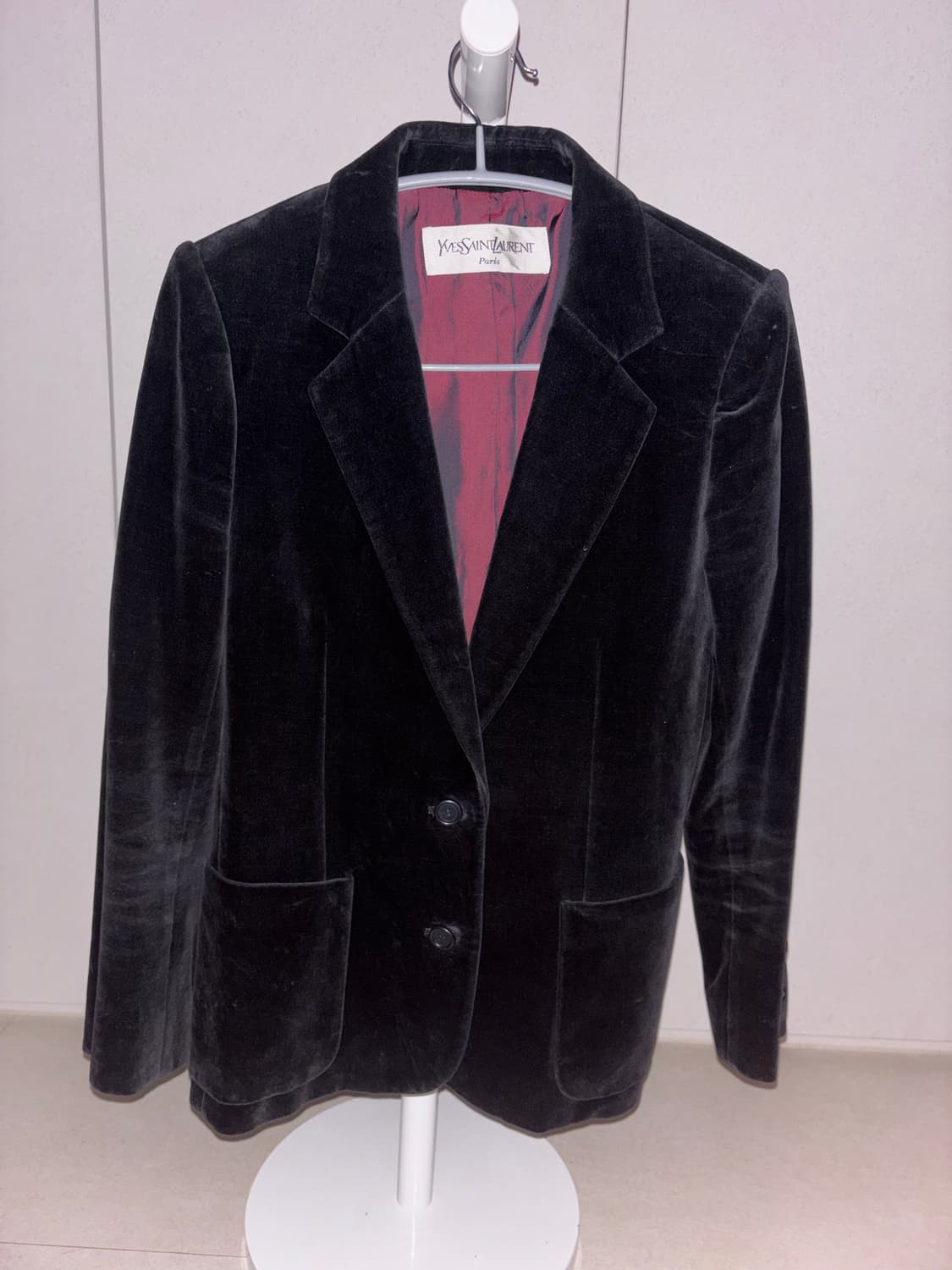 80s 이브생로랑 테일러드 재킷 상품이미지1