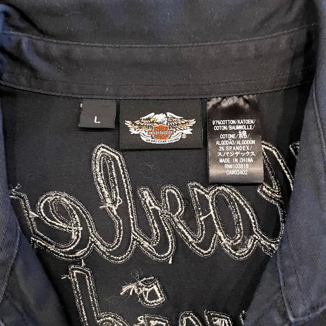Harley Davidson Y2K Shirt Vest 상품이미지3