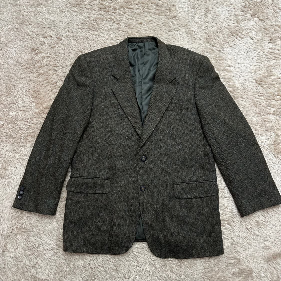발망 BALMAIN 클래식 헤링본 울 자켓 상품이미지1